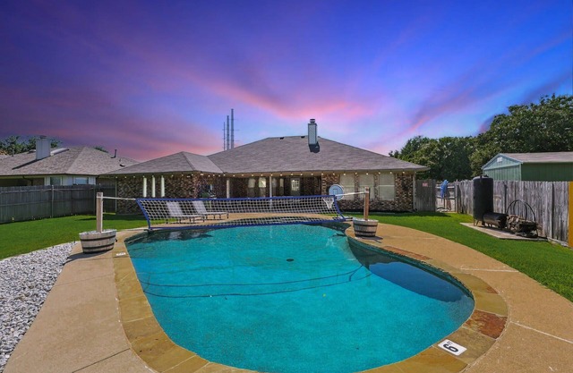 4BD/2BA Bohemian x Southern Getaway w Pool+Cinema