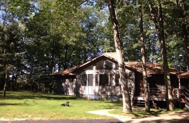 5 Bedroom, 4 Bathroom With Portage Lake Views And Beach Access.