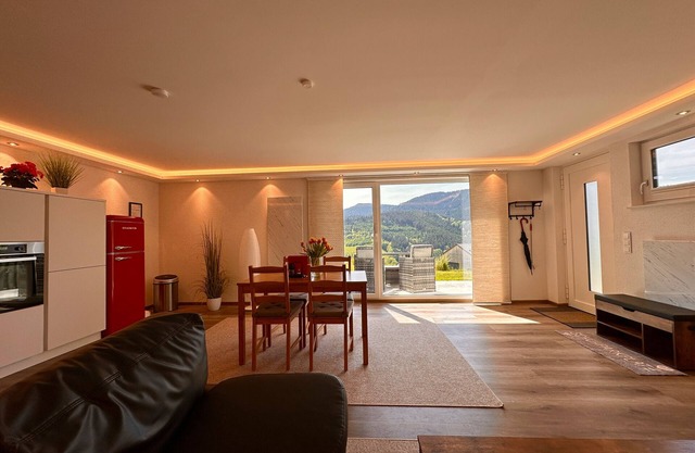 5 Star Apartment 'Ferienwohnung Wendelsberg' with Mountain View, Terrace and Wi-Fi