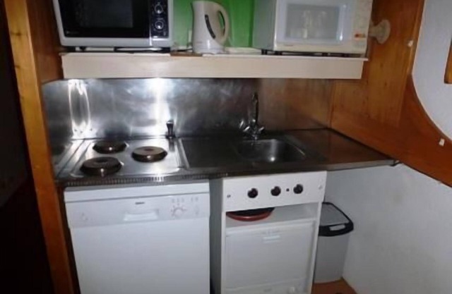 50m from resort center, 16th floor, view resort, tv, 29m², Les Arcs
