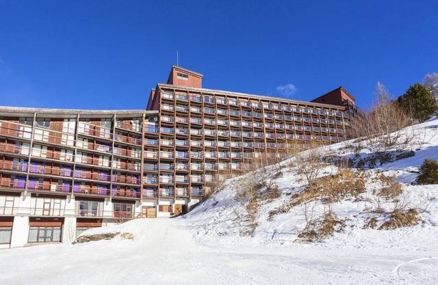 50m from ski slopes, 10th floor, balcony, tv, 28m², Les Arcs