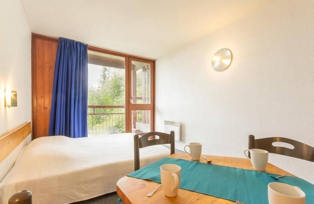 5th floor, view mountain, balcony, tv, 28m², Les Arcs