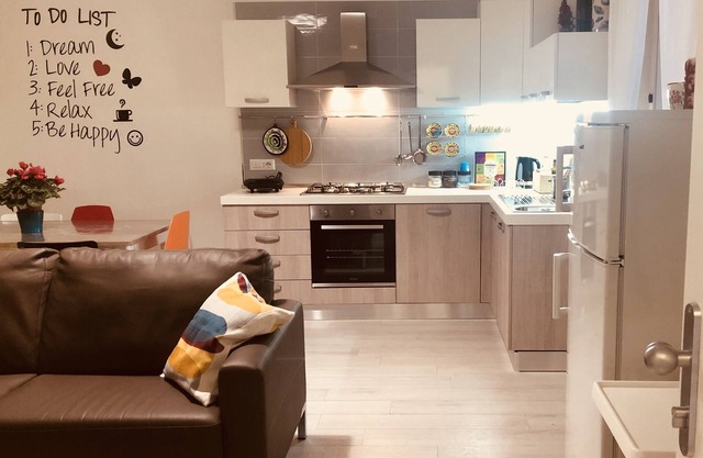 80 sqm Apartment With two Bedrooms, Bathroom, Kitchen-living Room and Terrace