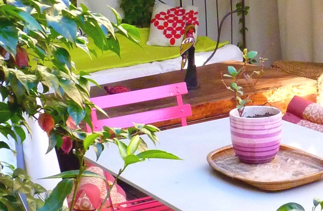 A bohemian garden 2 steps from the beaches, in the heart of Mourillon