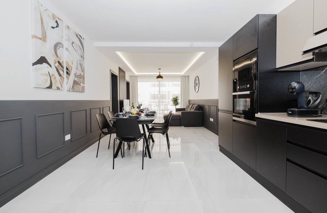 A bright and spacious 2-bedroom apartment in Qawra with a large balcony, modern kitchen, and cozy bedrooms — the perfect base for a relaxing stay by the sea.