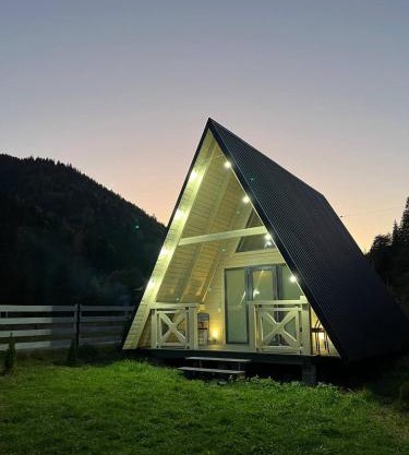 A frame house Kryvorivnia