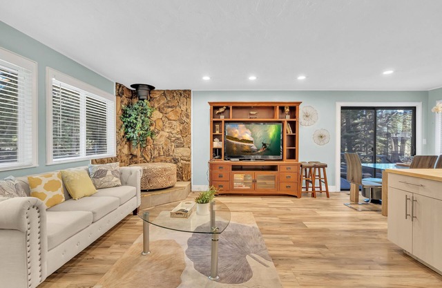 A great 2 bedrooms/2 baths house away from the crowd but yet perfect location