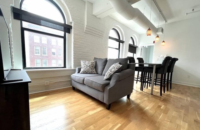 A historic 1,000 square foot loft in the heart of the Old Market with Howard Street view