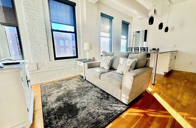 A historic 1,000 square foot loft in the heart of the Old Market with Howard Street view