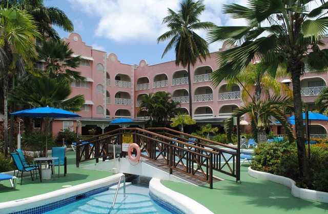 A peaceful tropical oasis