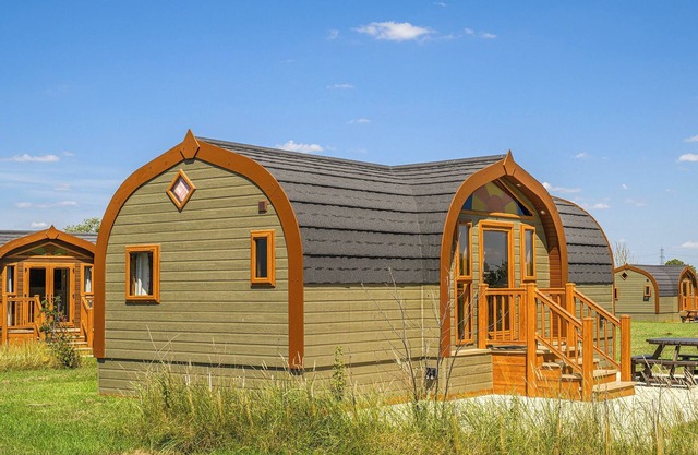 A quirky yet cosy cabin perfect for a family break.