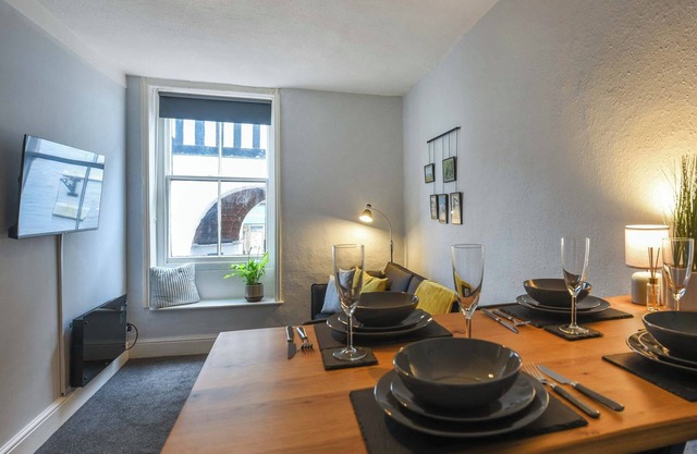 A renovated character apartment in the market town of Bridgnorth.