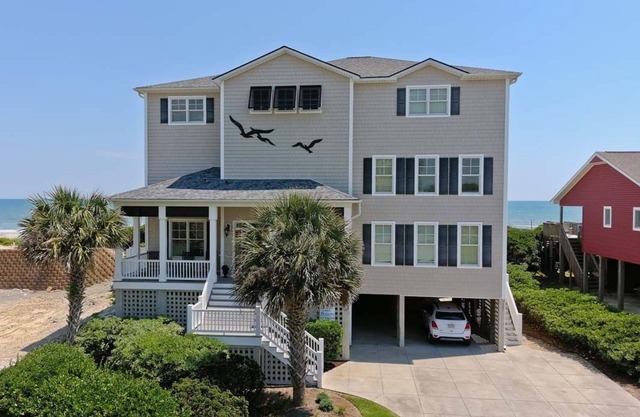 A Sandy Ridge, Oceanfront House in Emerald Isle, NC!