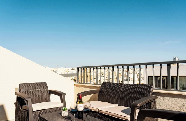 A stylish duplex guests love.