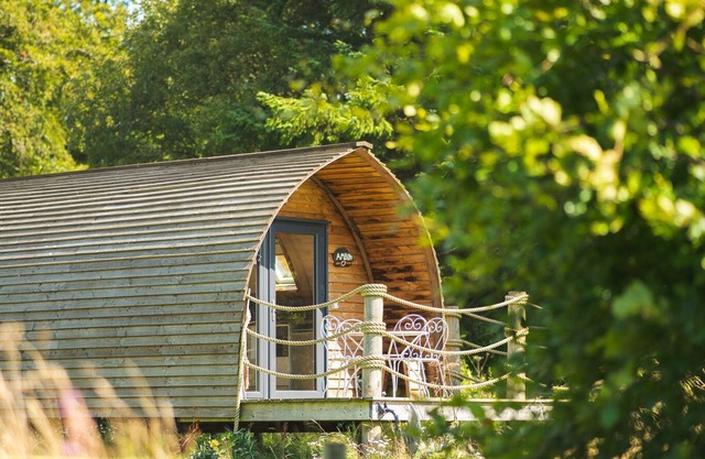 Accessible Ensuite Heated Wooden Cabin