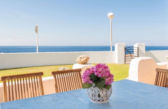 Adorable large designer villa, facing the sea in Menorca
