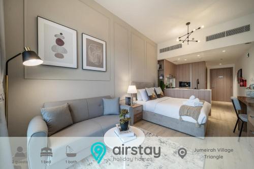 Airstay - Stylish Studio - JVT - Community Views - Monthly Offer Available