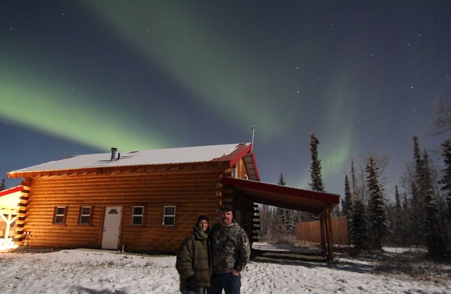 Alaska Aurora Adventures Aurora Cabin AWorld class Northern lights viewing