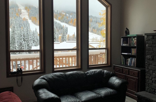 Amazing Mtn view chalet, walk to village, ski-in/bus out, private hot tub