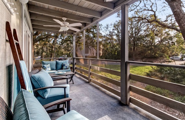 Amelia Landings | Screened Porch | Wooded View | Community Pool | Short Walk to Beach