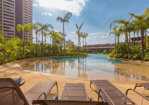 Ap Cond Estilo Resort Centro SP Bras