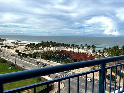 Apartamento aconchegante de frente para a praia