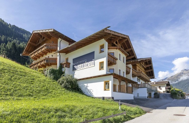 Apartment in Stubai with balcony and ski room