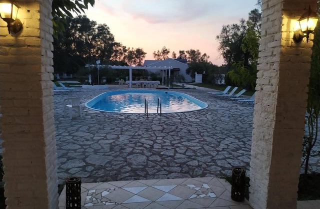 Apartment 'Alykes Family Resort Double Room 1' with Balcony, Wi-Fi and Air Conditioning