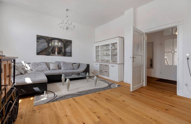Apartment 'Am Herforder Tor Für' with Private Garden, Balcony and Wi-Fi