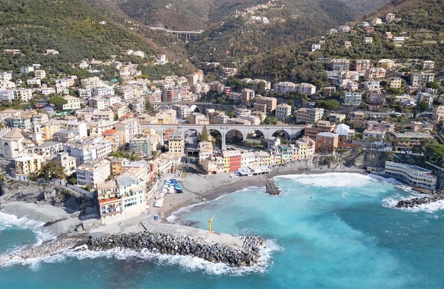 Apartment 'Gli Ulivi Di Bogliasco - Ulivi 3' with Sea View, Wi-Fi and Air Conditioning