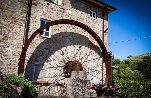 Apartment in an old renovated mill with terrace