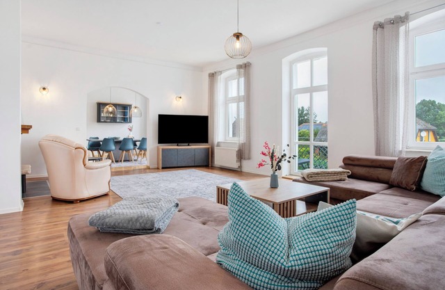 Apartment 'Inselglück' with Lake View, Shared Garden and Wi-Fi