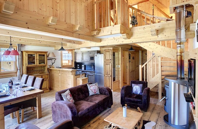 Apartment Lyra, Samoens, 3 bedrooms, charming features and panoramic views