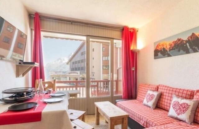 Apartment Montvalezan-La Rosière, studio flat, 4 persons
