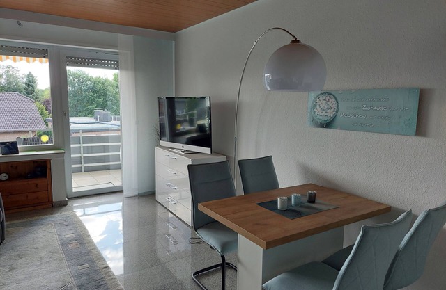 Apartment 'Sander' with Balcony, Shared Indoor Pool and Wi-Fi
