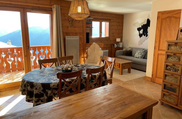 Apartment T2 in Les Saisies, 4 people, pets allowed