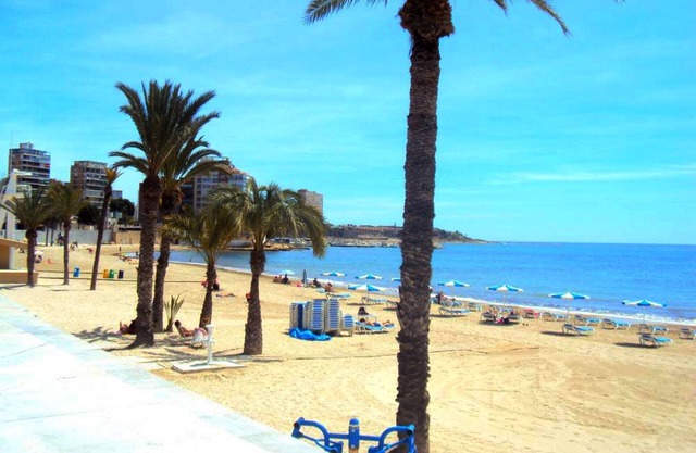 Apartment with garden, 4 km. Alicante and 600 meters from the beach