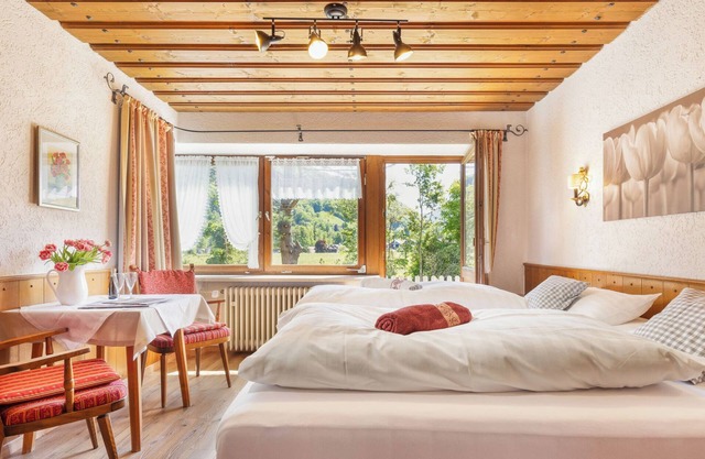Apartment Zinnkopf 27 sqm, south-east balcony or terrace, kitchenette, WLAN, 1 living/bedroom.