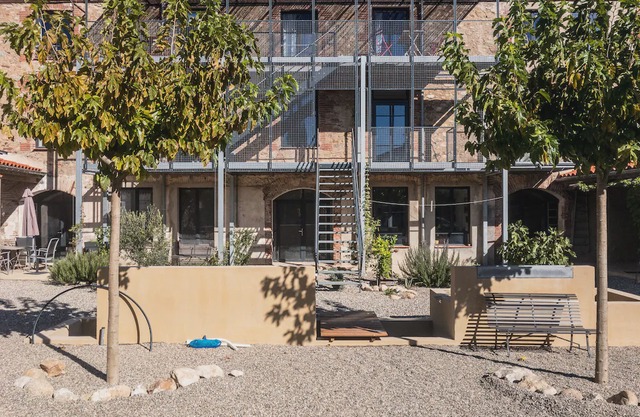 Apartments in a former cork factory, near the Mediterranean Sea and the Spanish border