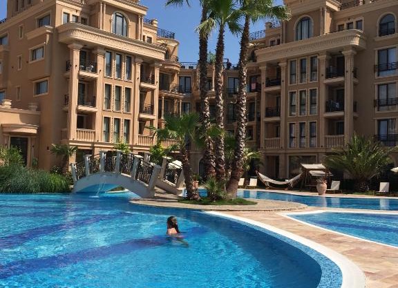 Aphrodite Gardens D208, studio apartment