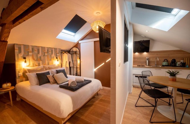 Appart-hôtel de standing avec jacuzzi privatisable en option