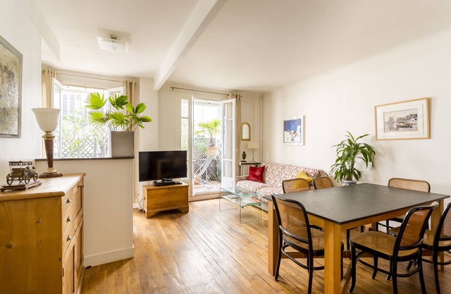 Appartement Élégant Centre Paris Avec Terrasse