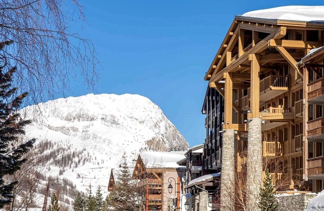 Appartement au centre de la station, Casiers à ski