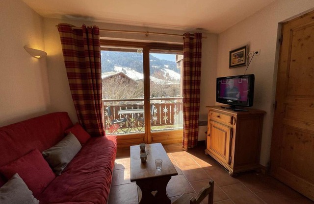 Appartement cosy avec piscine à 300m du lac de baignade, proche du village et des pistes - Praz-sur-Arly - FR-1-603-62