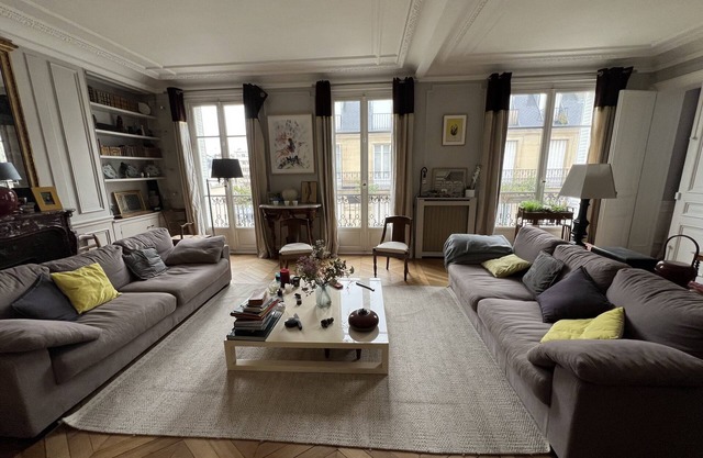 Appartement Familial Rénové Haussman 140 M2 4 Chbres Metro Wagram