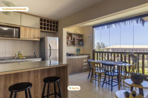 Apto no VG Sun com acesso exclusivo à praia