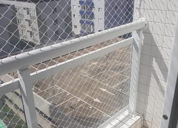 APTO Praia Grande no centro com wifi e área para crianças