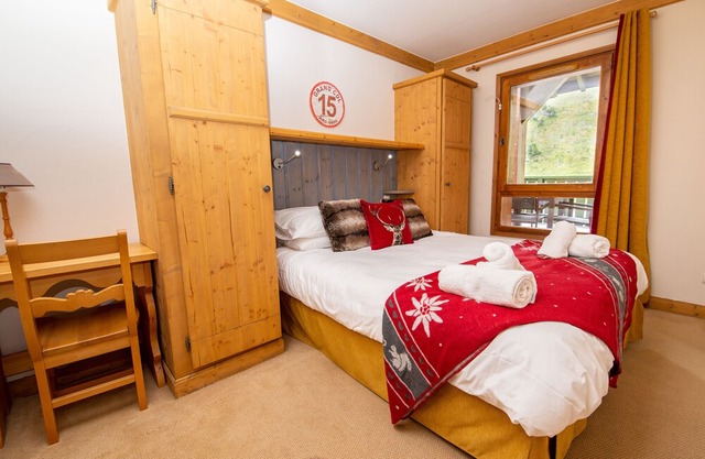 Arc 1950, Luxury, quiet corner, overlooks pistes, pedestrianised village