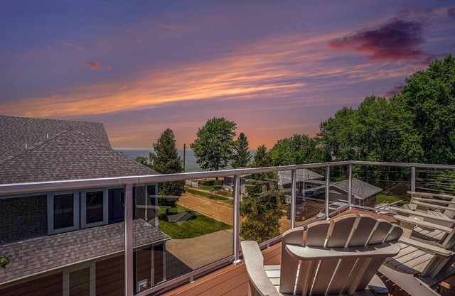 Atlantic Haven | Brand New Family Oasis Overlooking Lake MI | Private Beachfront