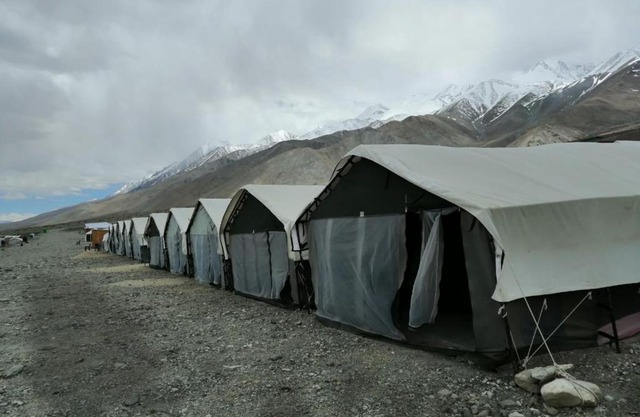 Auspicious Camp Pangong